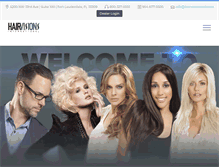 Tablet Screenshot of hairvisionsintl.com